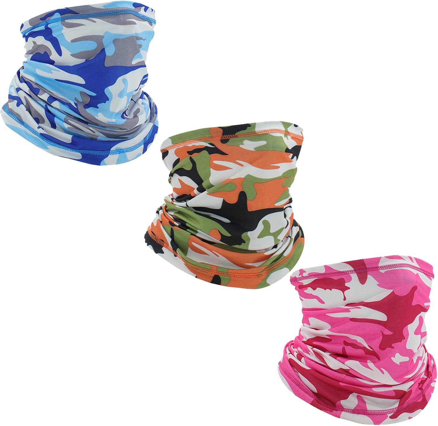 3 Pack Ice Silk Cooling Balaclava for Men Women 1
