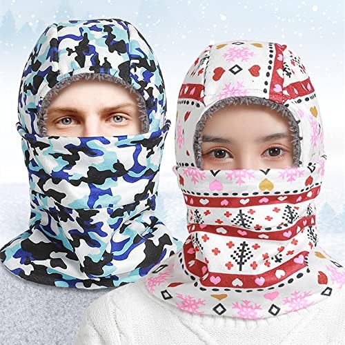 Kids Winter Thermal Fleece Balaclava Hood