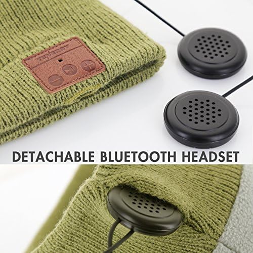 Tenergy Bluetooth Beanie with Speakers and Mic