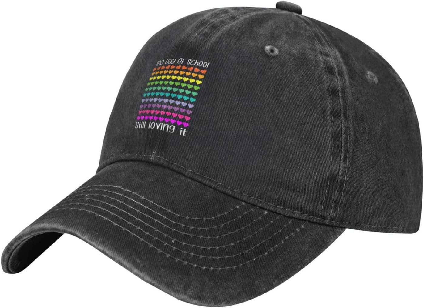 100 Day of School Still Loving It Baseball Cap for Women Men