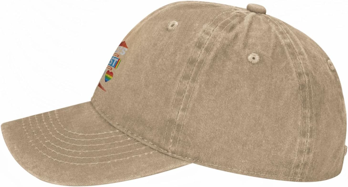 Worlds Gayest Dad Pride Baseball Cap for Men Women