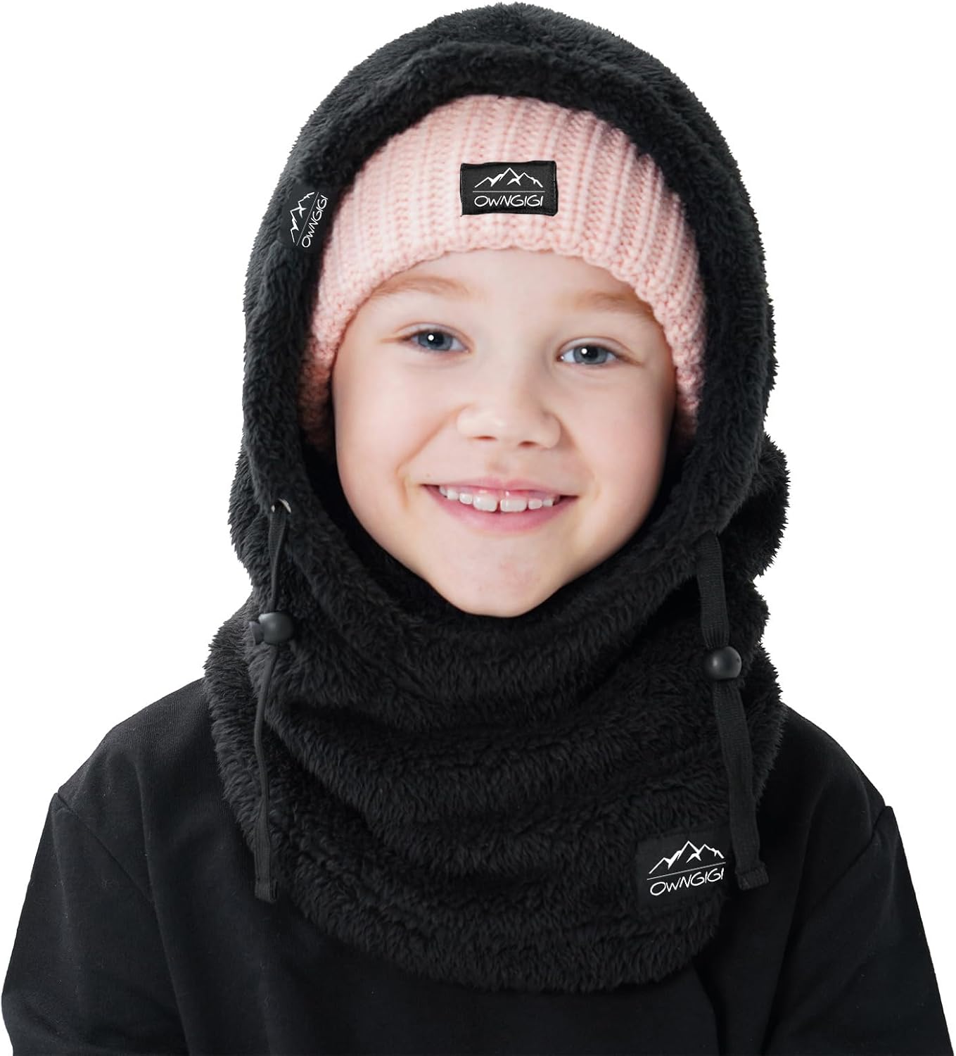 OWNGIGI Balaclava Ski Mask for Kids Windproof Face Mask