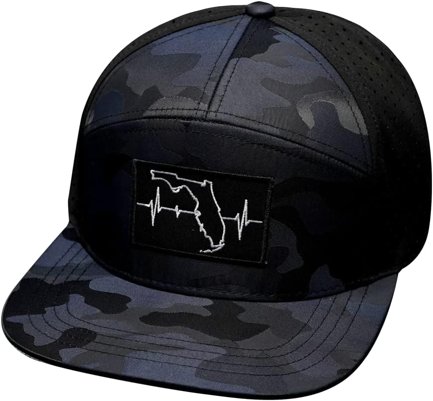 Florida Baseball Caps for Men - Navy CamoBlack Snapback