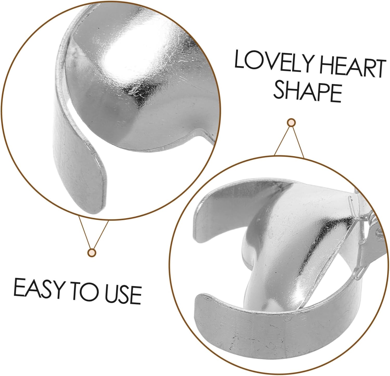 HAMPPLIES Heart Shape Candle Snuffer Tool