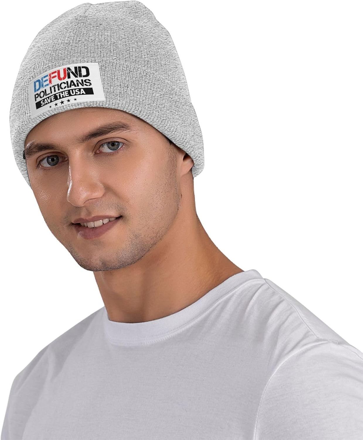 Generic Defund Politicians Winter Warm Knit Hat