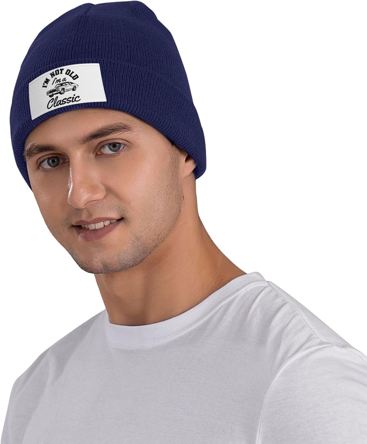 Im Not Old Im Classic 4 Knitted Hat Black Winter Warm Cap