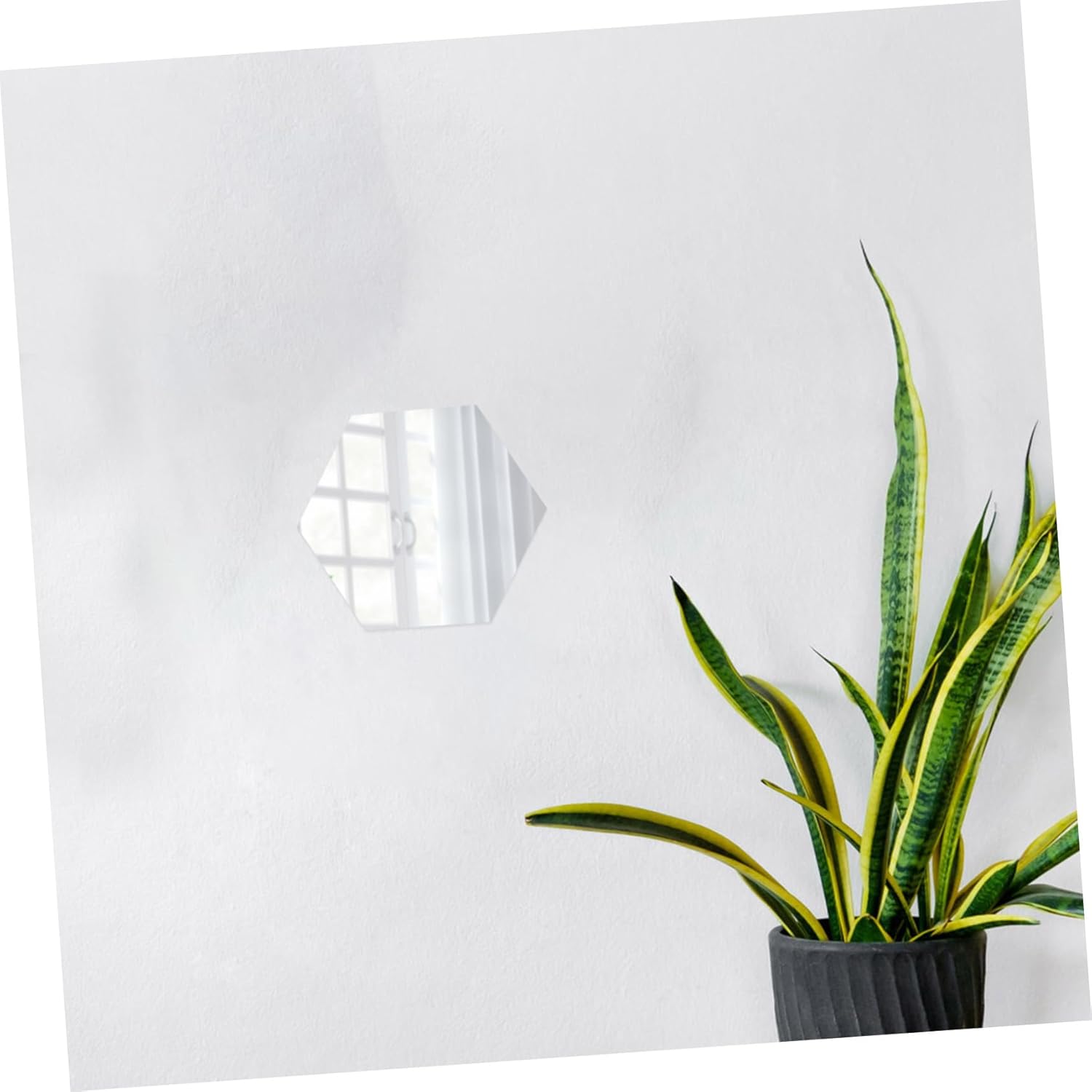 Cabilock Acrylic Hexagon Wall Mirror Easy to Clean