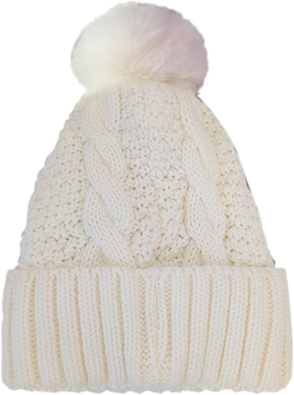 Mens Cuffed Knit Beanie Unisex Winter Watch Cap