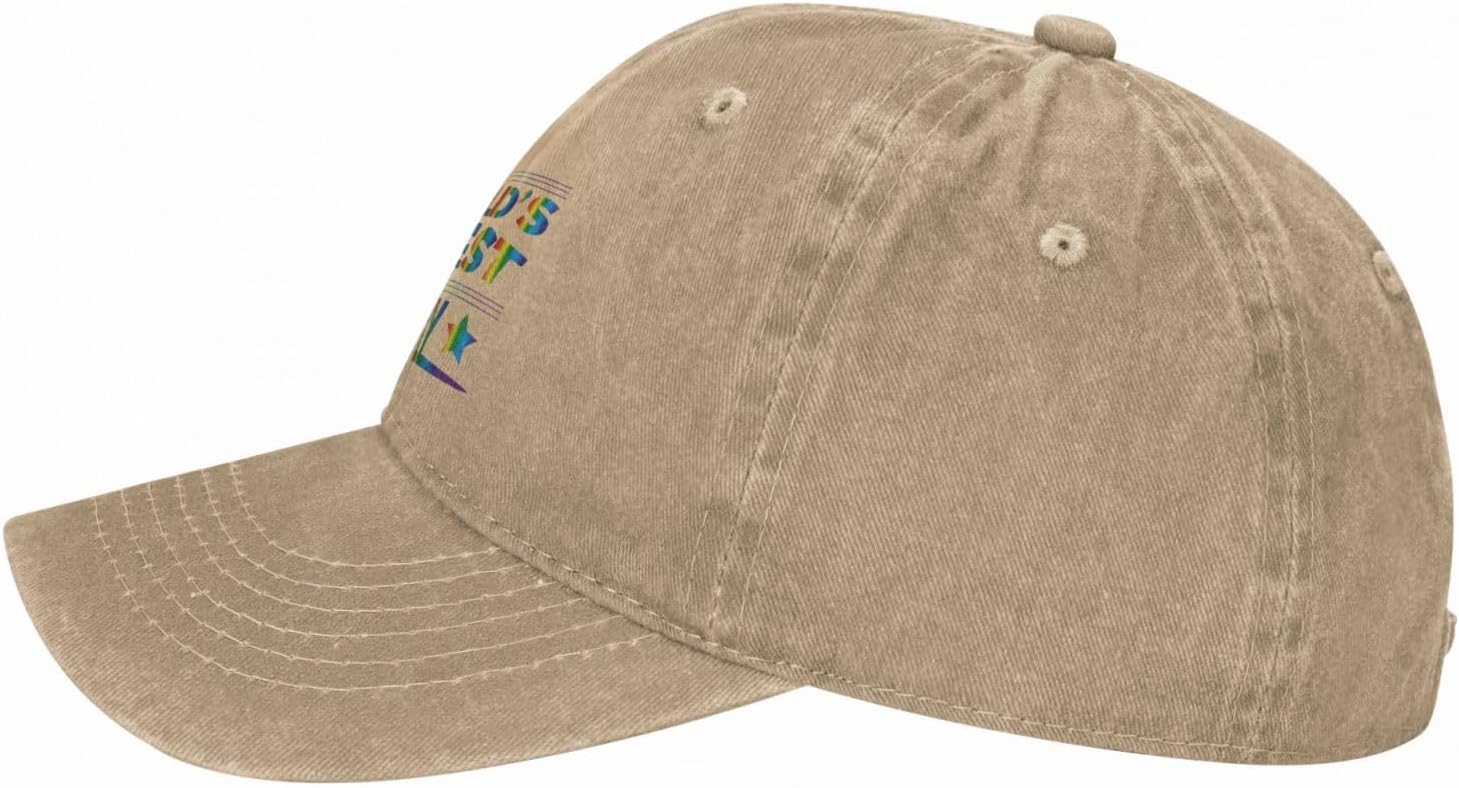 Worlds Gayest Dad Baseball Cap for Men Women 1