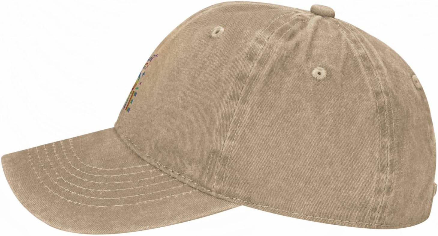 RTATBY Straight Against Hate Baseball Cap for Men Women