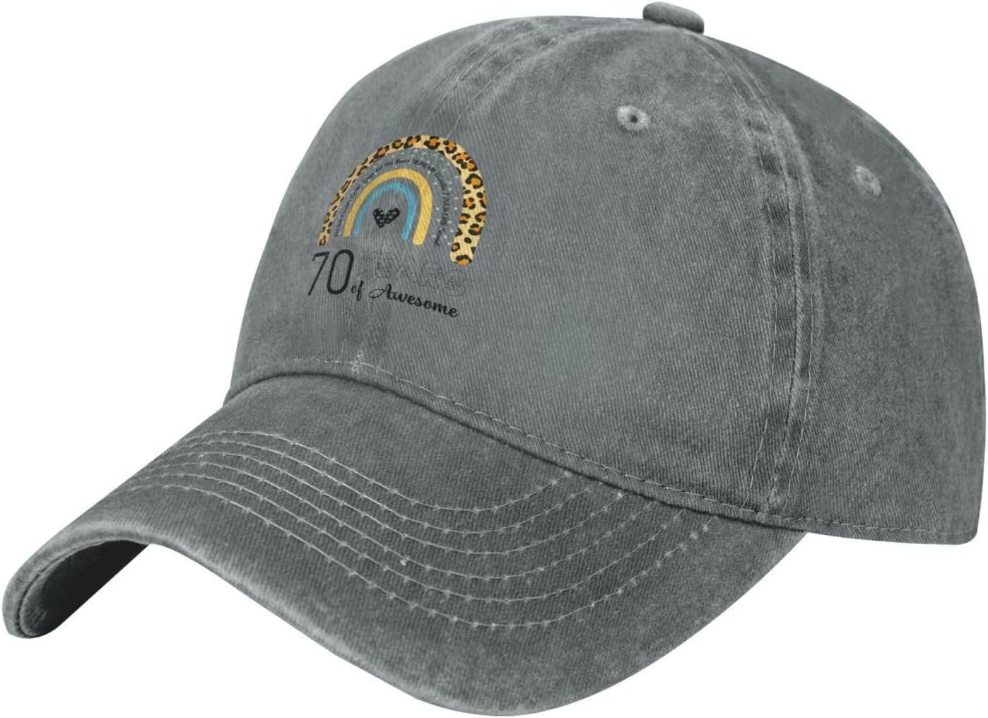 70th Birthday Baseball Cap for Women Men