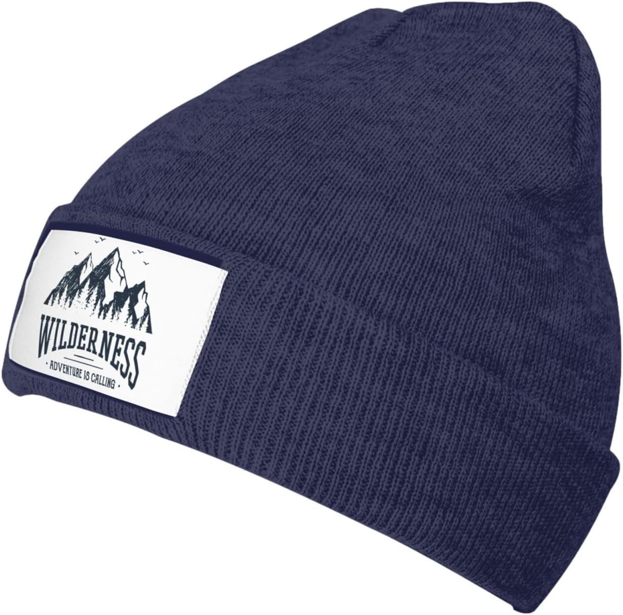 Winter Warm Knitted Hat for Girls Black Cap