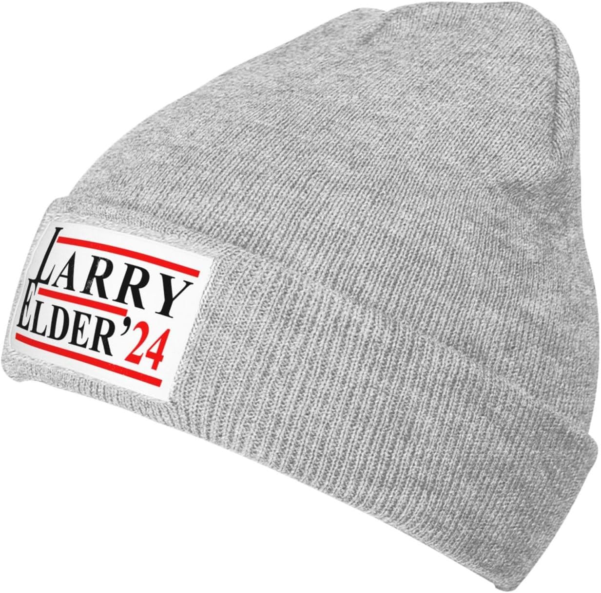 Larry Elder 2024l Knitted Hat Black Winter Warm Cap