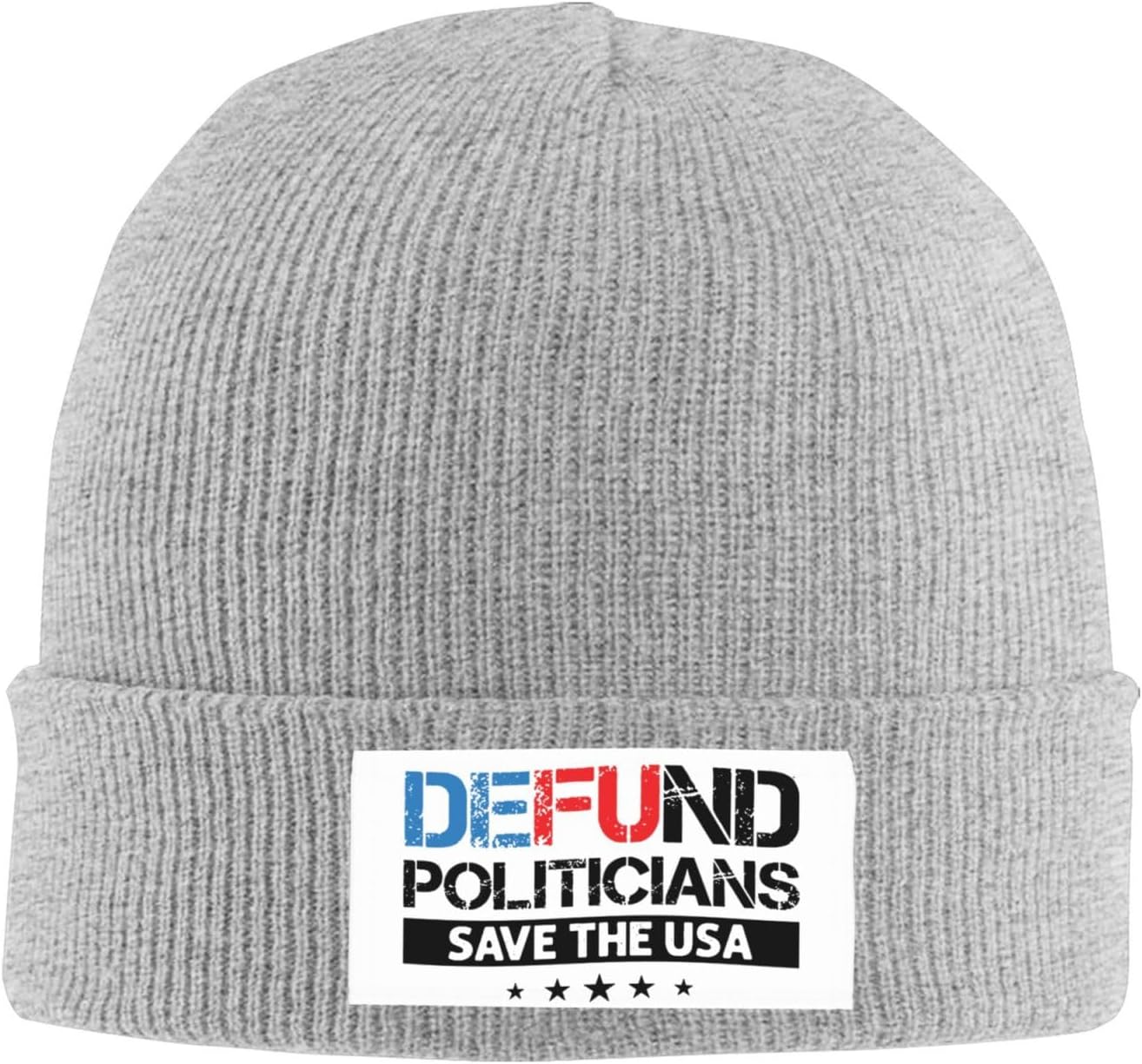 Generic Defund Politicians Winter Warm Knit Hat