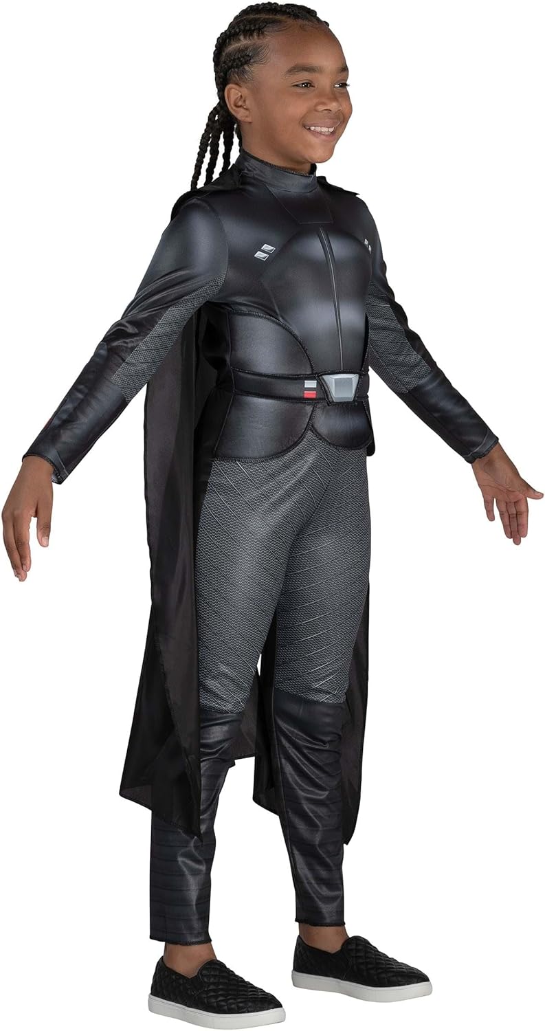 Star Wars Reva Youth Halloween Costume - Printed Jumpsuit with Belt and Cape