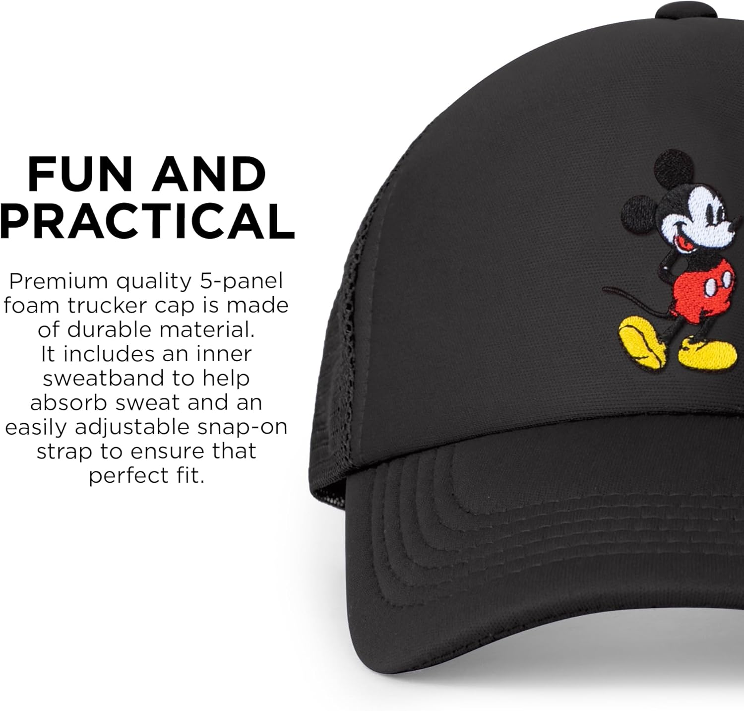 Disney Mickey Mouse Trucker Hat for Men and Women
