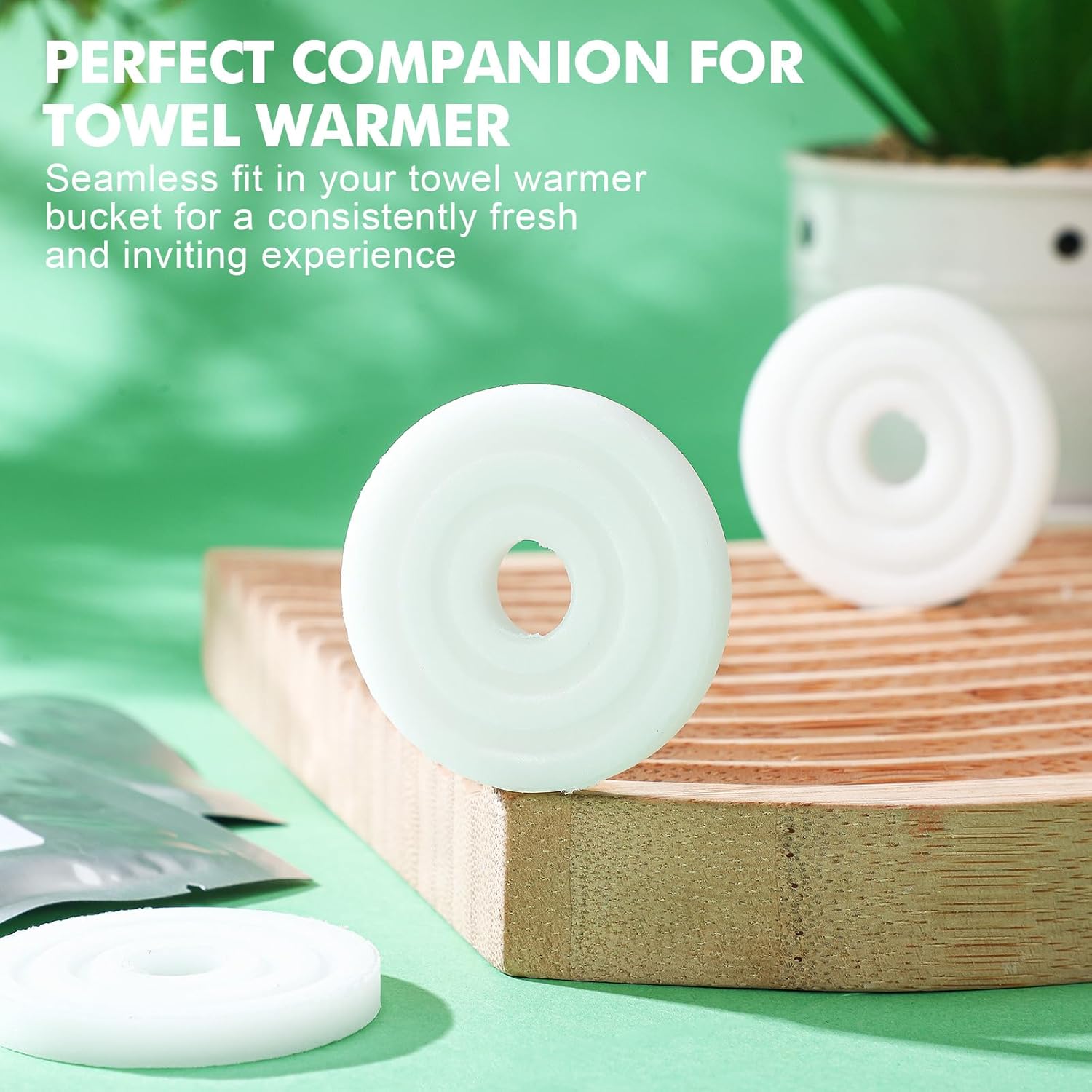 Demissle 60 Pcs 20 Flavors Scent Discs for Towel Warmers