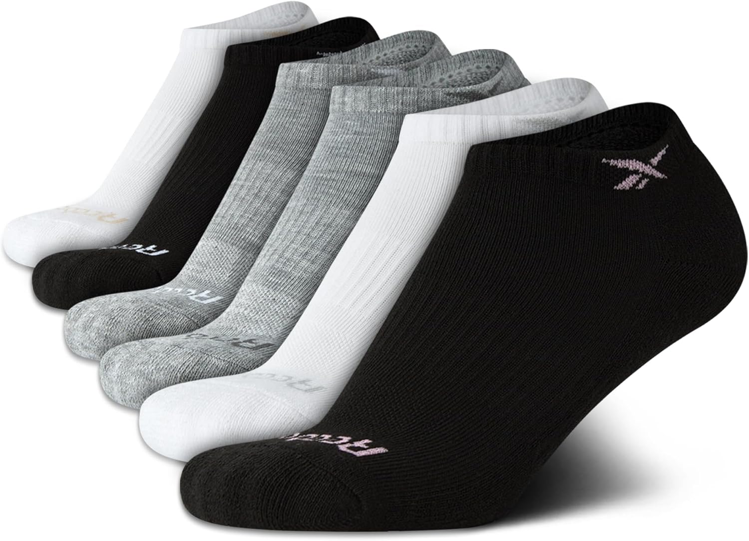 Reebok Girls Low Cut Socks 6 Pack 1
