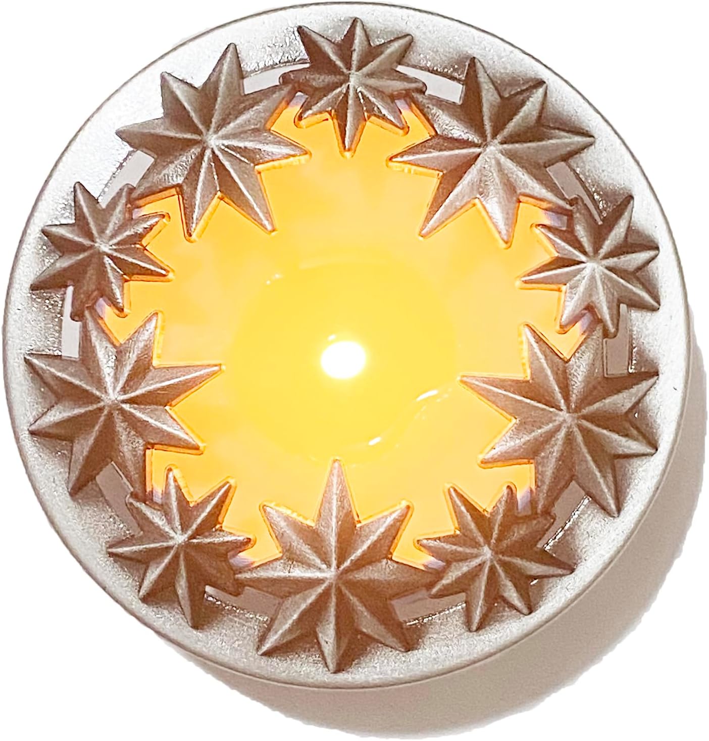 LuWeiQian Jar Candle Toppers - Scented Stars for Jar Candles