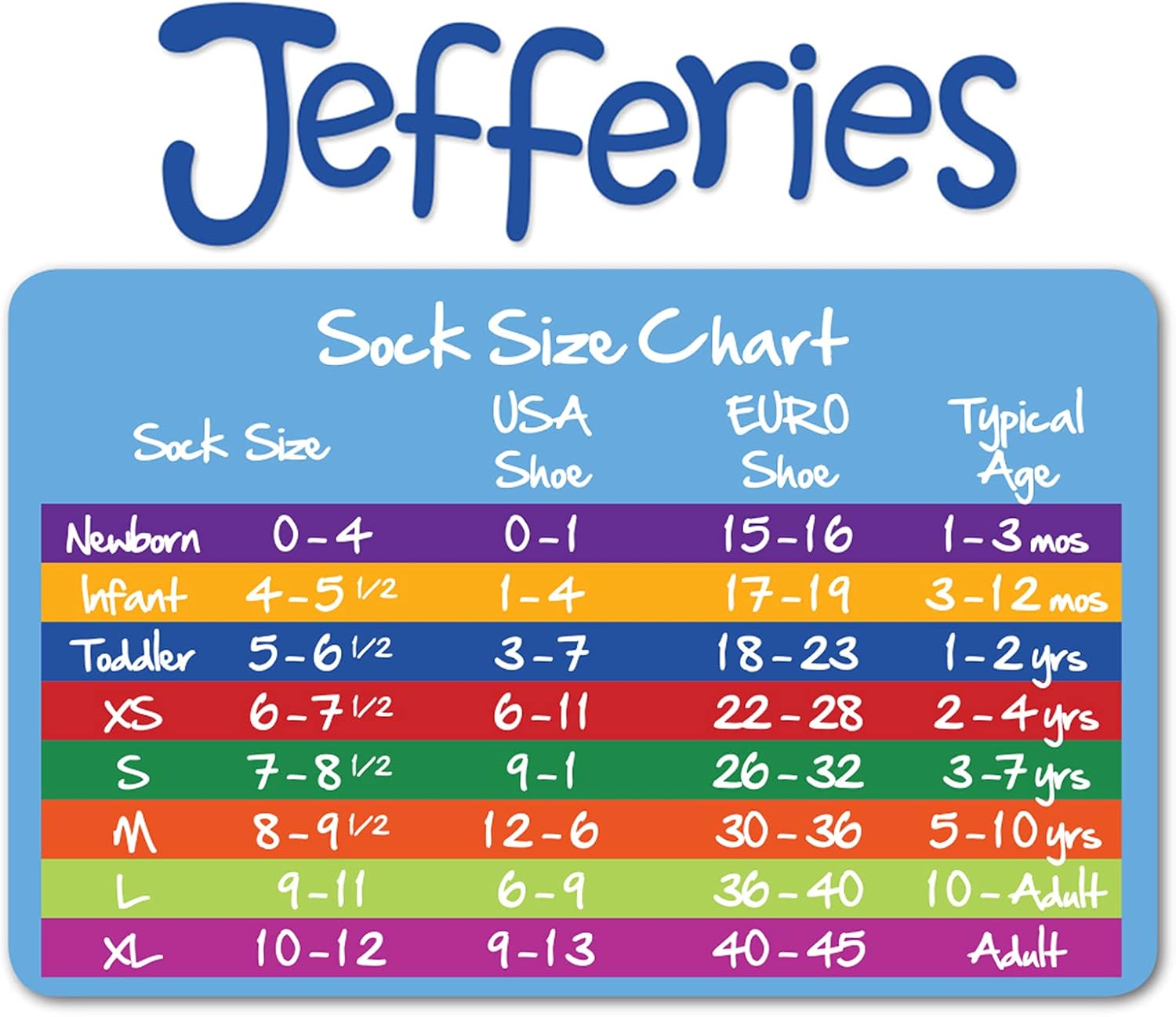 Jefferies Socks 3 Pair Pack for Kids