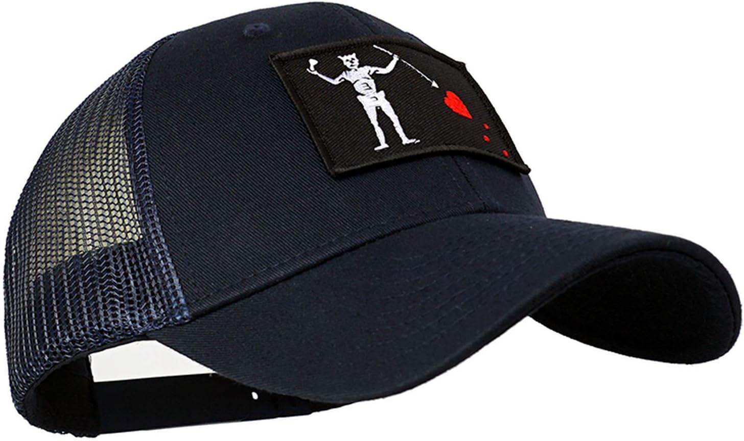 ZXRSJBL Men Women Seal Team IB9 Tactical Snapback Cap Navy Blue