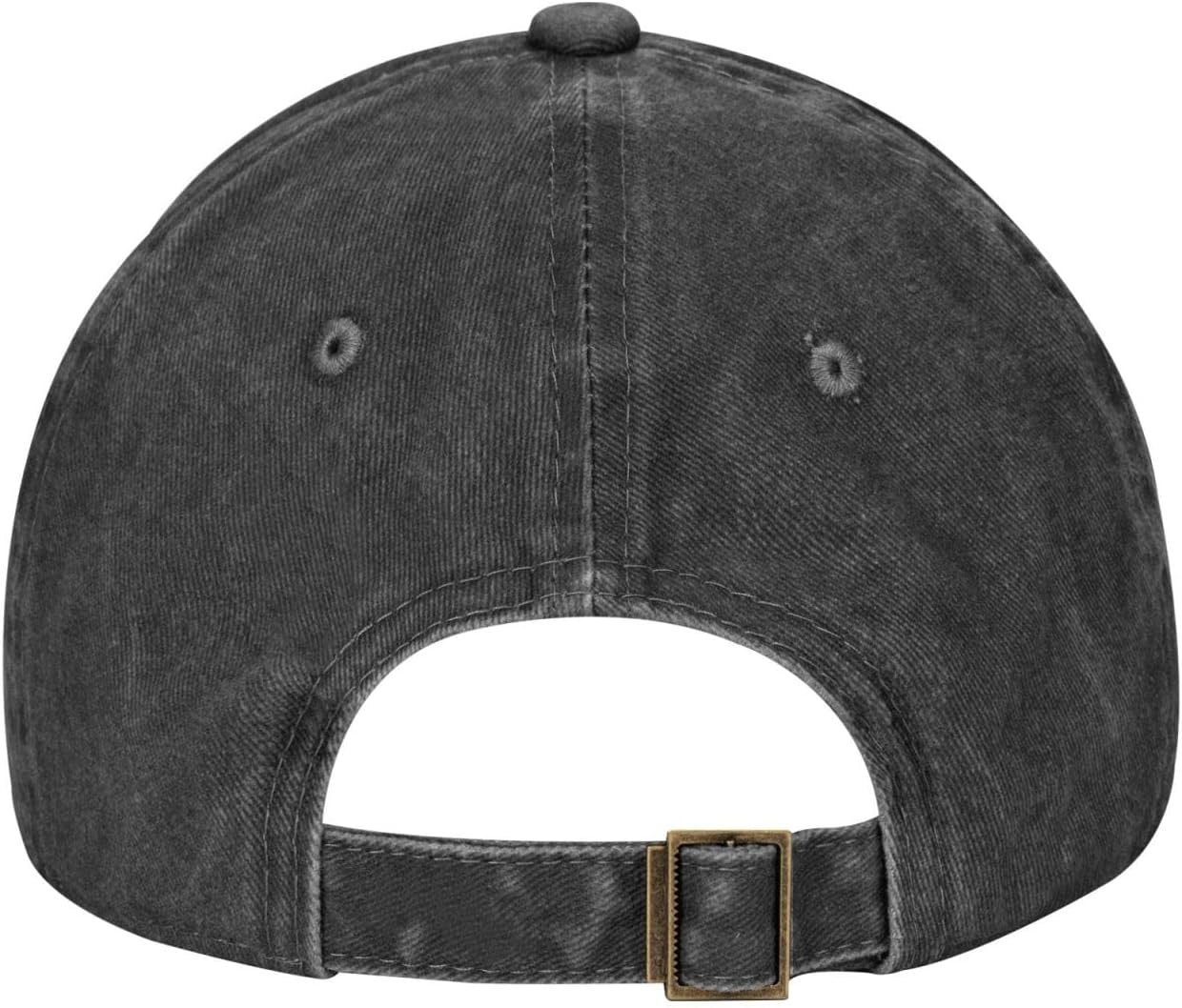 Leopard Print Baseball Cap - Washed Denim Lightweight Breathable