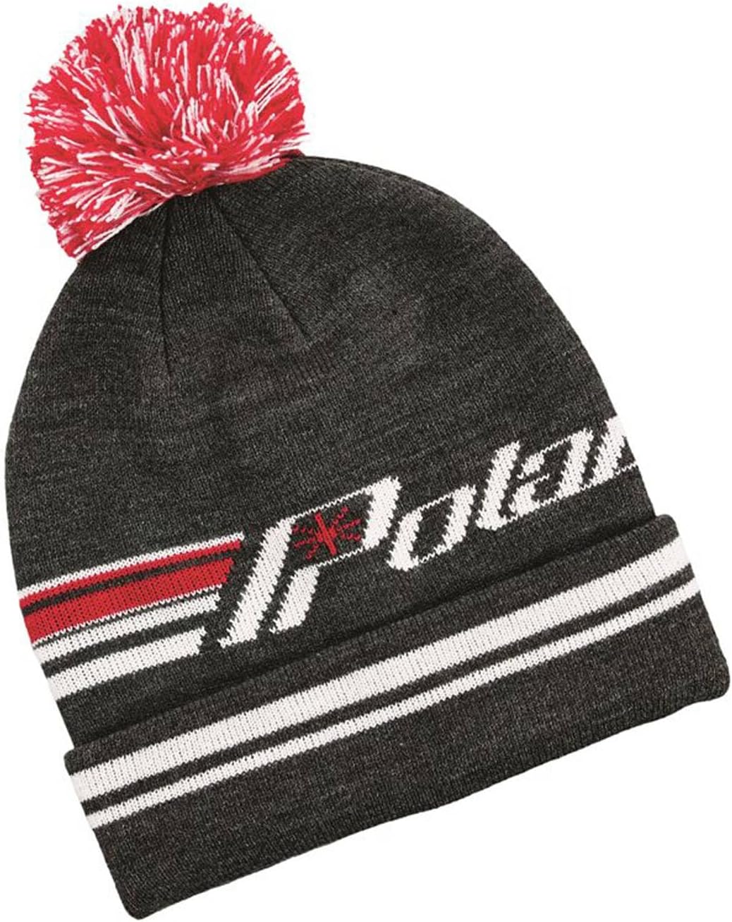 Polaris Knit Retro Cuff Beanie Black One Size