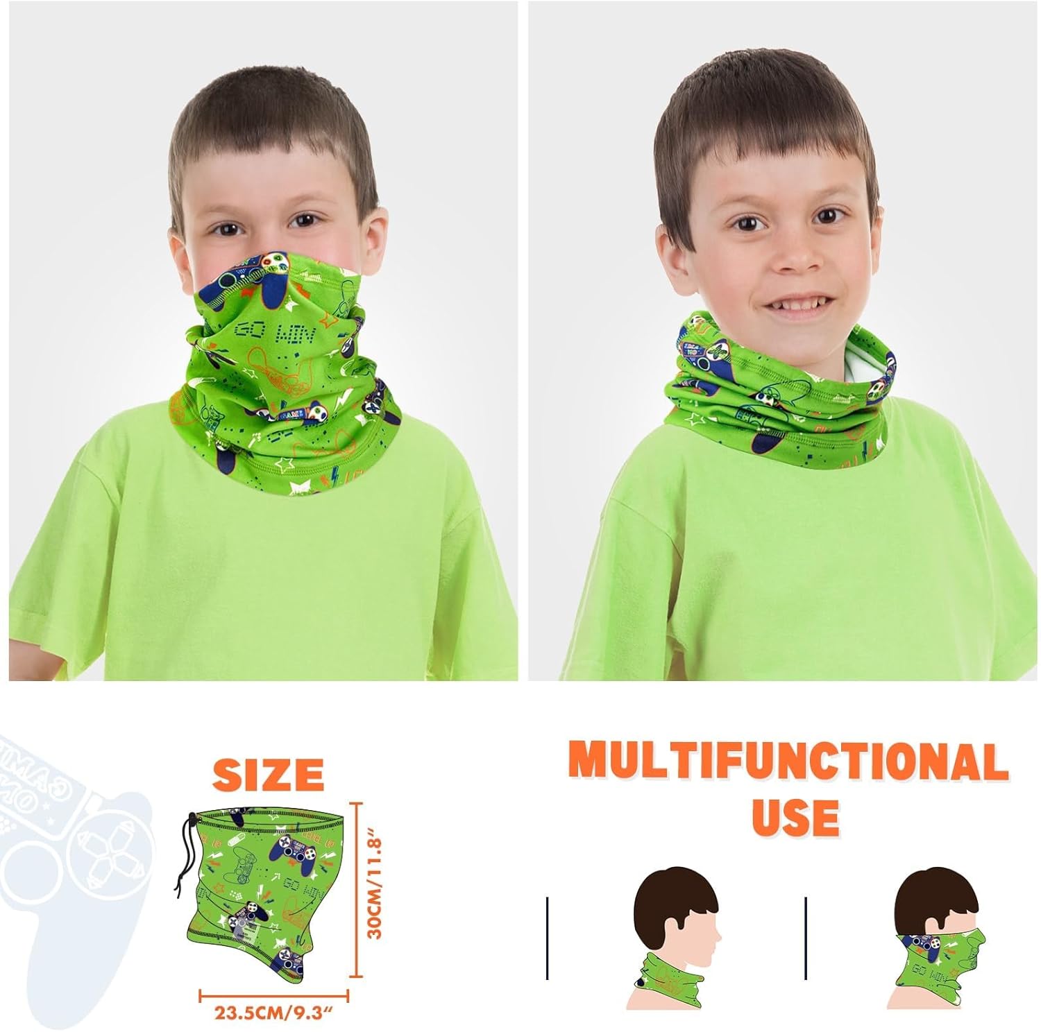 Kids Ski Mask Winter Fleece Gaiter for 4-10 Years 1