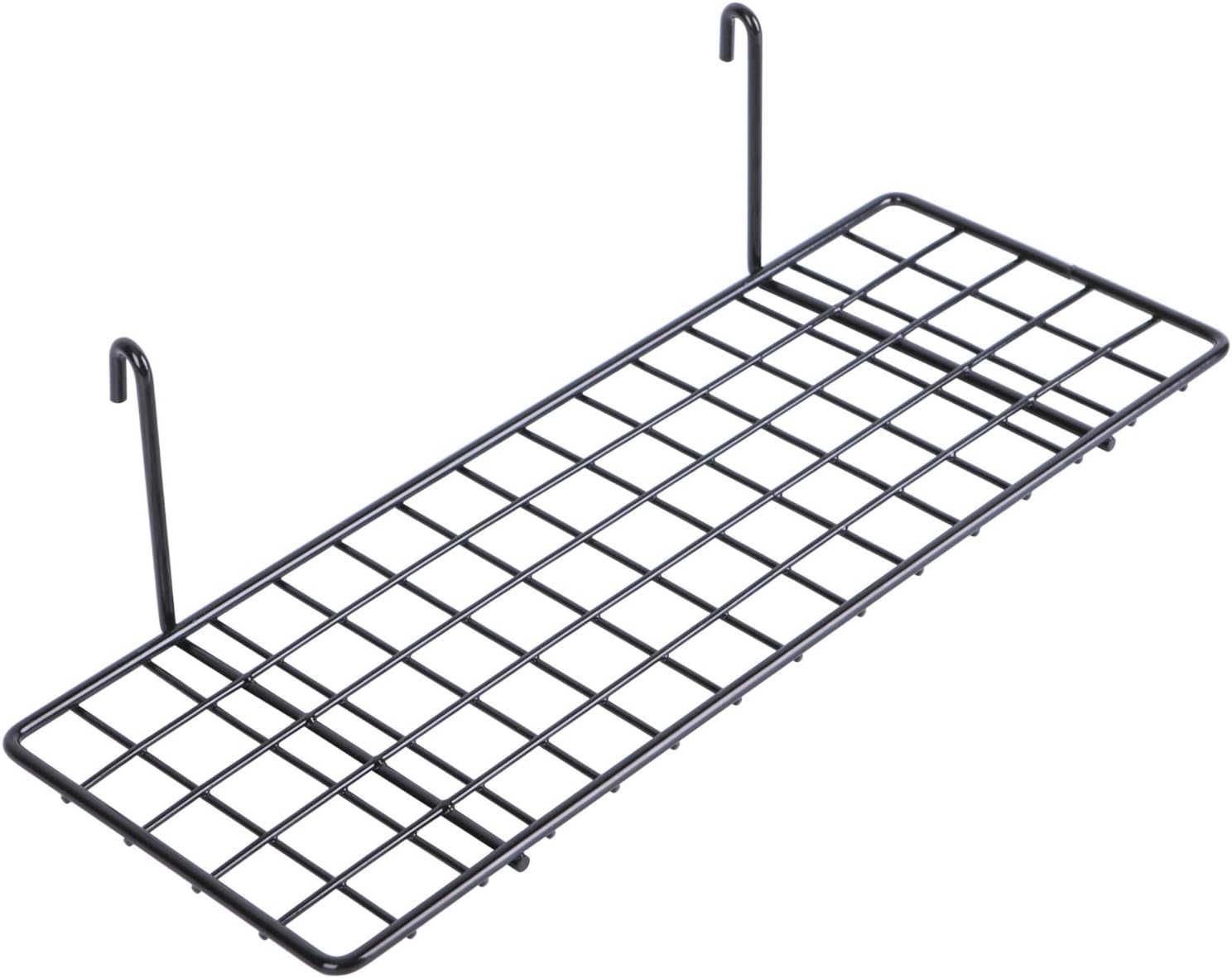 Kaforise Wall Hanging Shelf for Grid Panel Black
