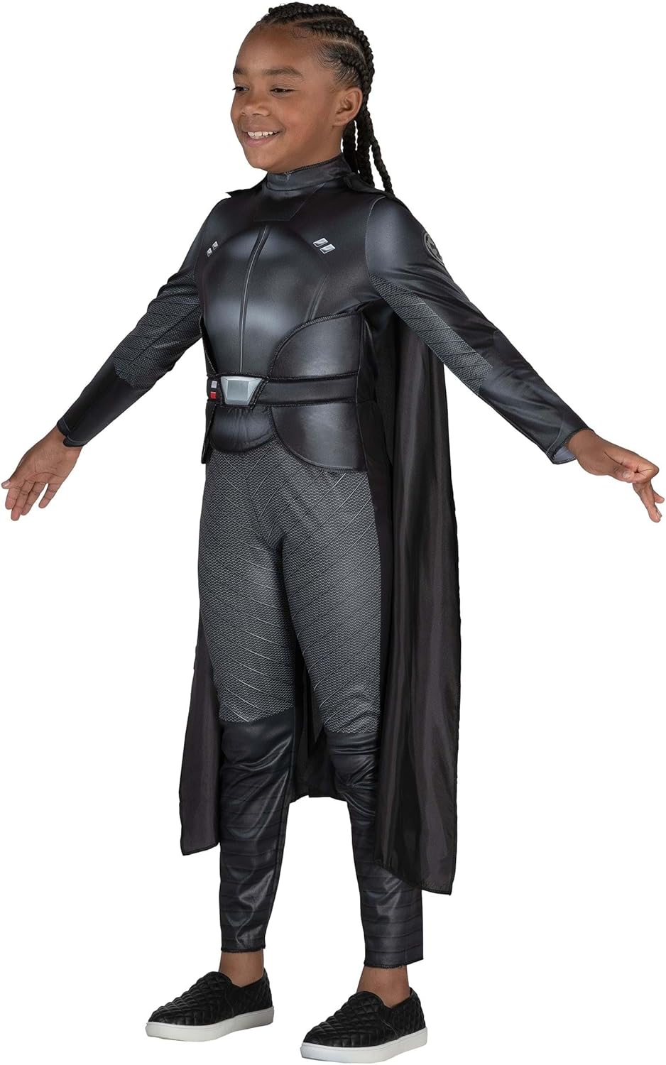 Star Wars Reva Youth Halloween Costume - Printed Jumpsuit with Belt and Cape