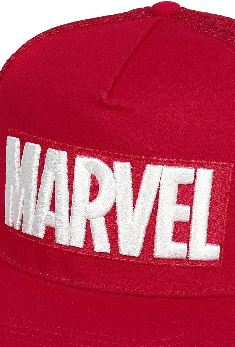 Marvel Logo Snapback Cap Adjustable Adult Size