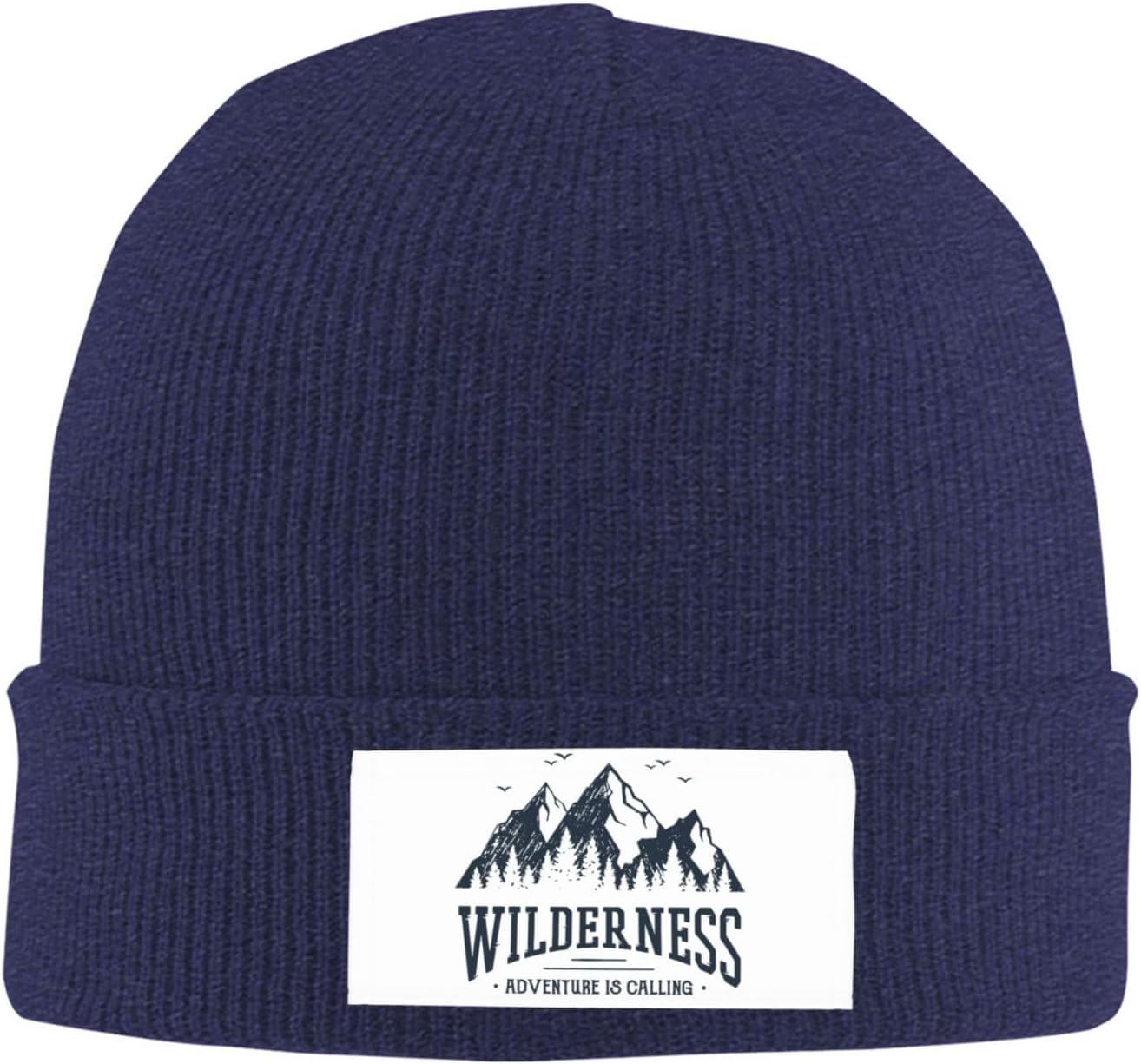 Winter Warm Knitted Hat for Girls Black Cap