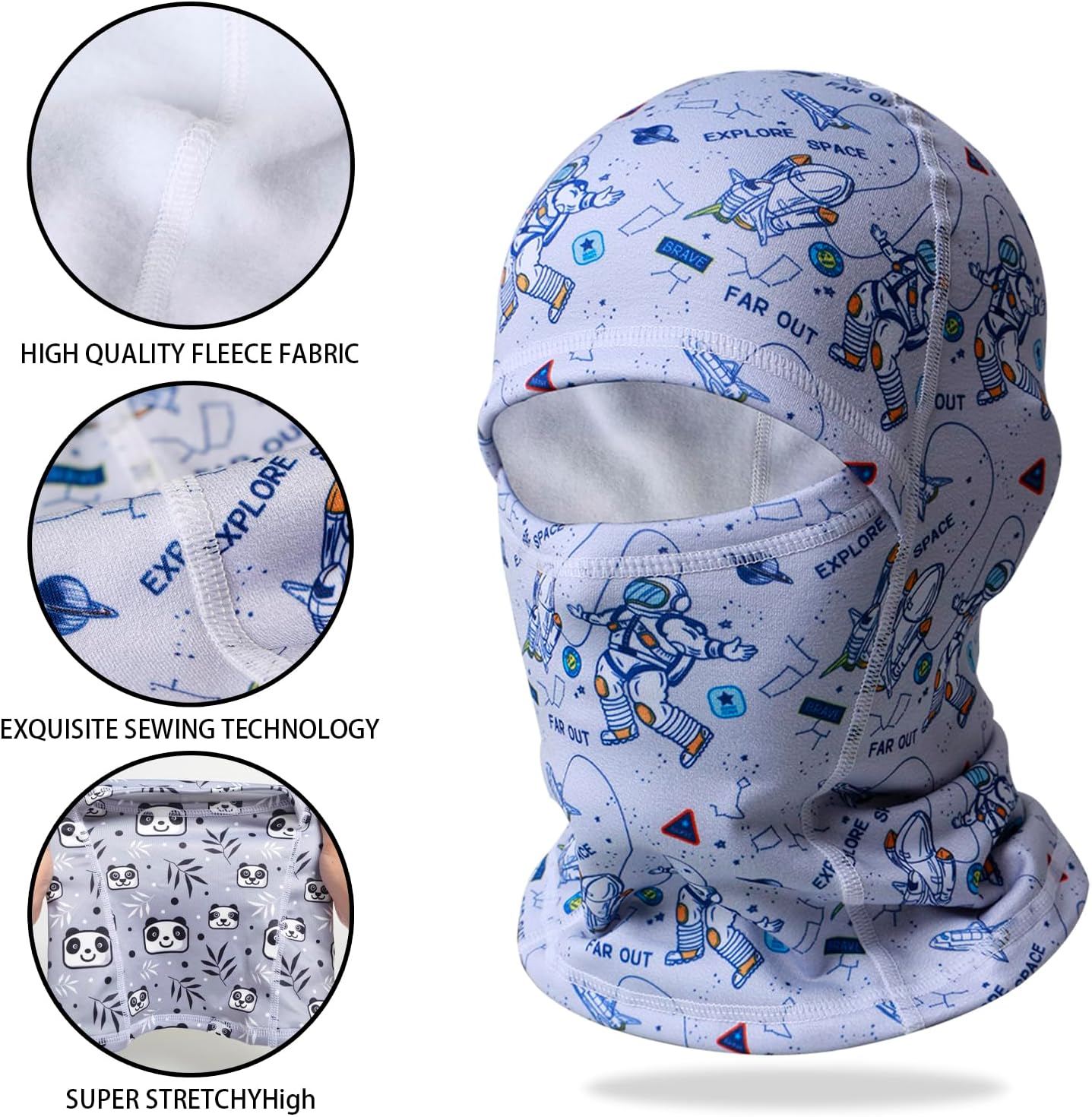 COTEO Kids Windproof Balaclava for Winter Skiing and Cycling