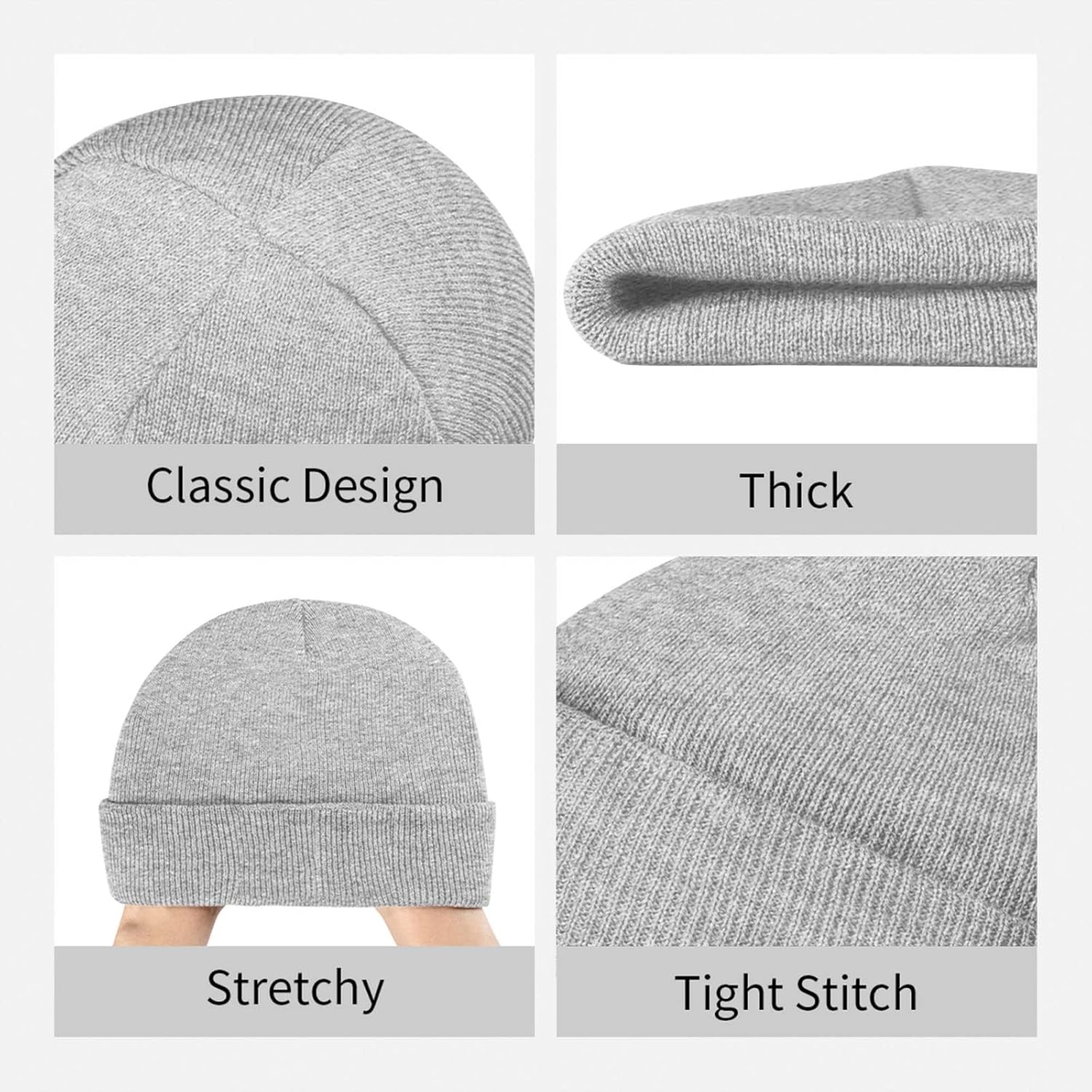 Generic Defund Politicians Winter Warm Knit Hat