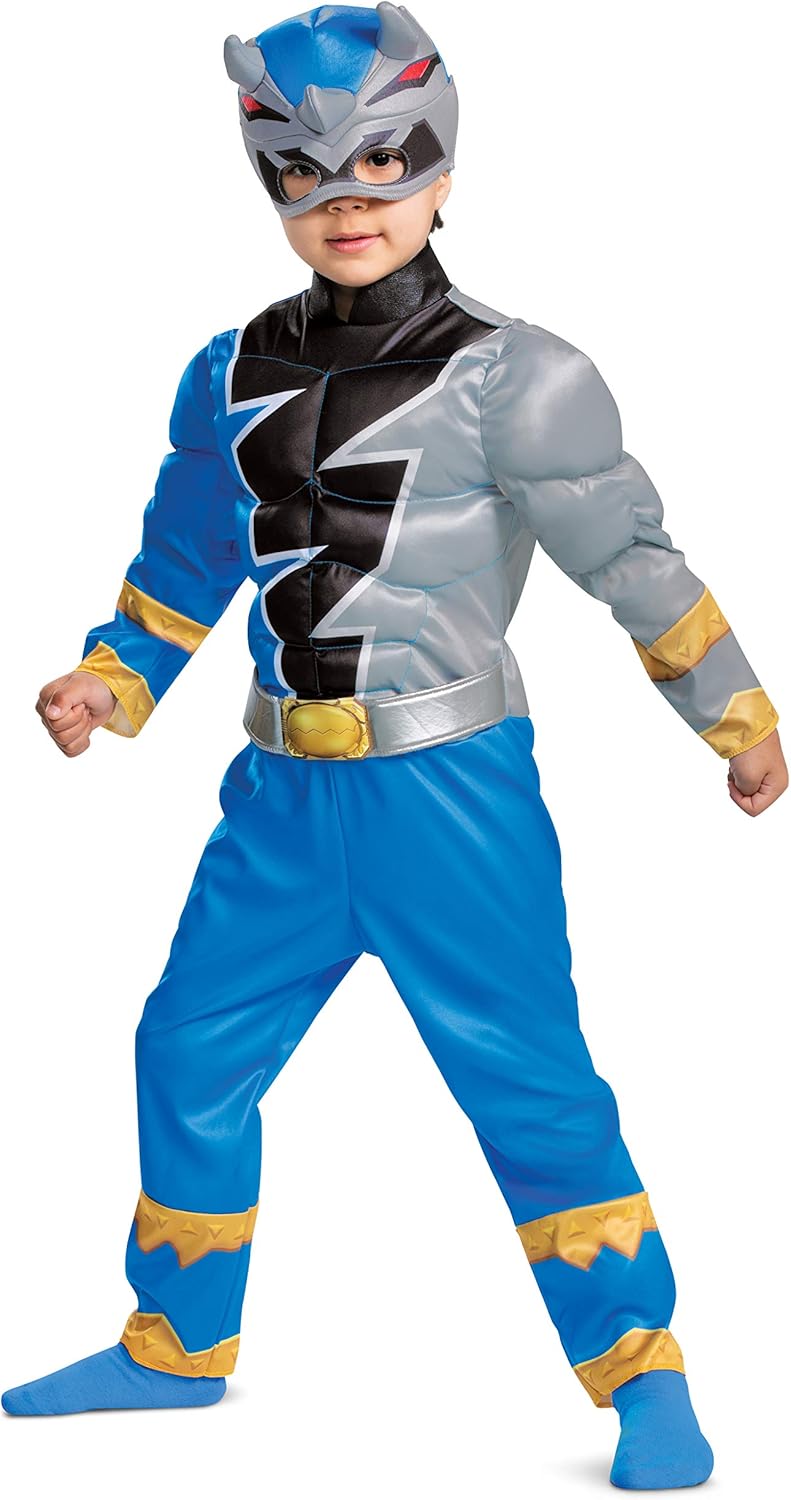 Blue Power Ranger Costume for Boys Toddler