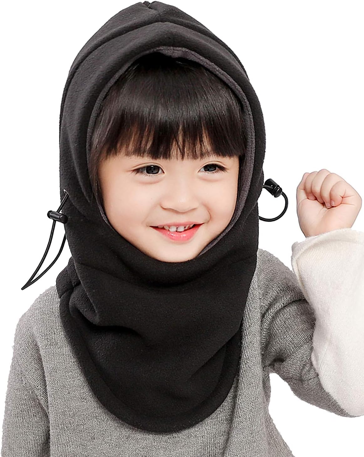Kids Winter Windproof Cap Adjustable Full Face Cover