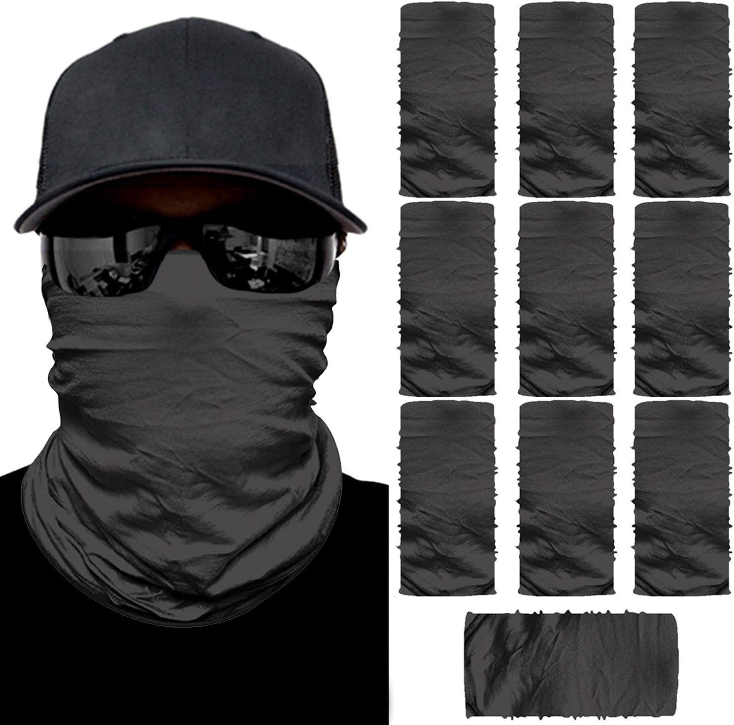 BHumane 6 Pack Balaclava Headwear for Men Women