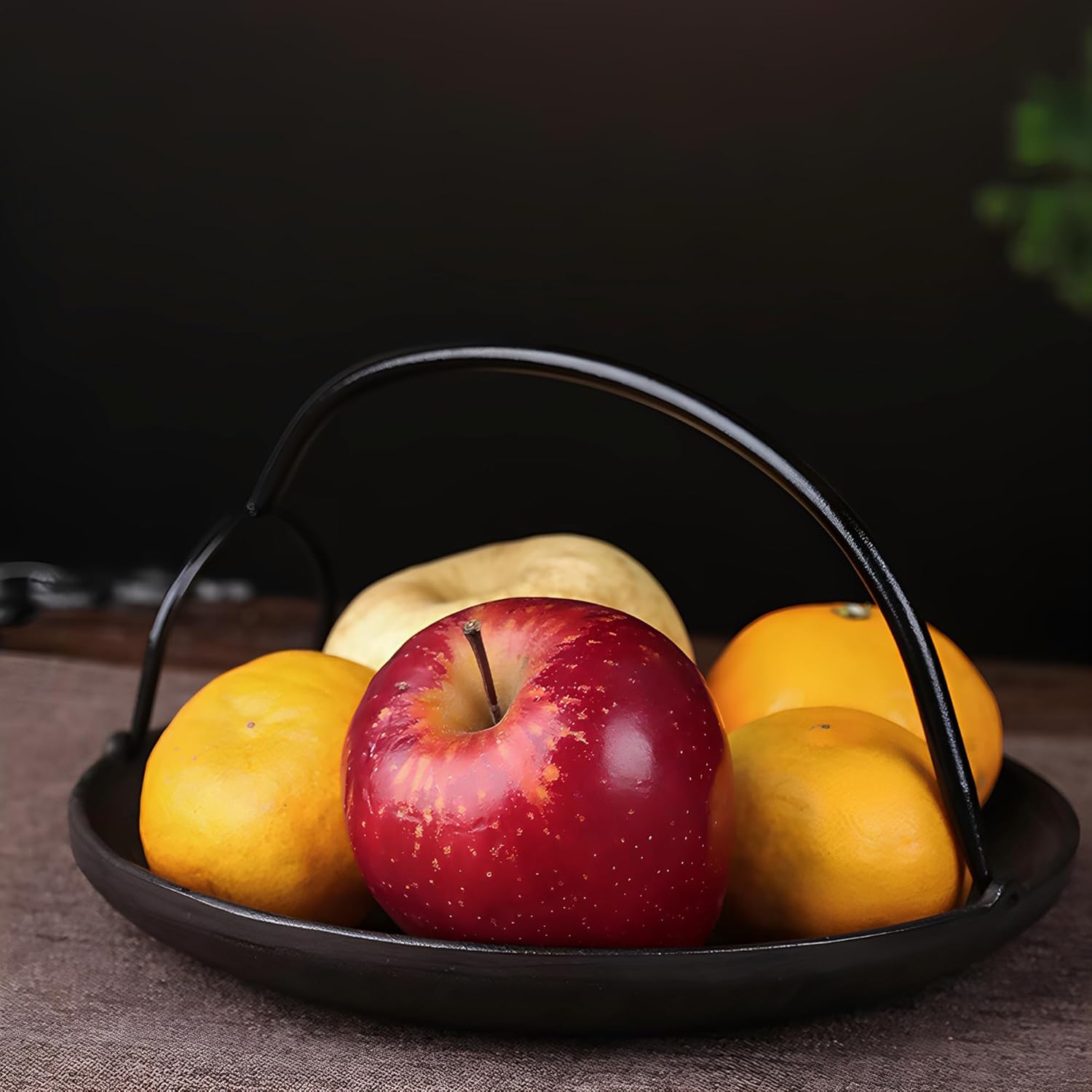 SECHUDO 7 Small Cast Iron Tray - Decorative and Functional