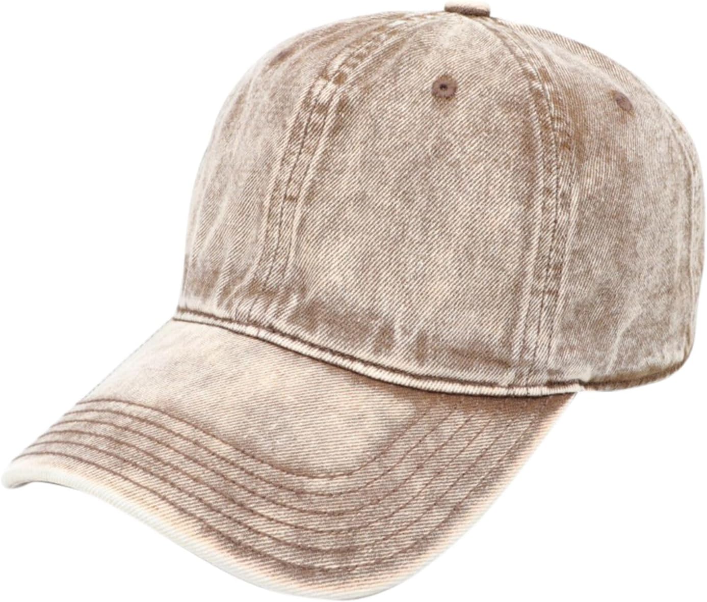 Cambkatl Mens Distressed Ripped Dad Cap