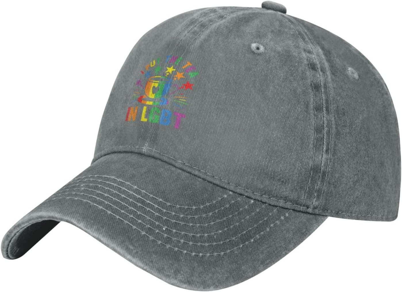 I Put The Tea In LGBT Baseball Cap for Men Women