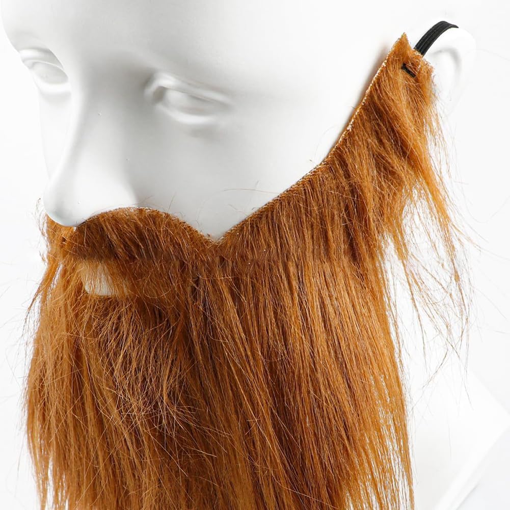 GSHLLO 4 Pcs Realistic Costume Beards for Men