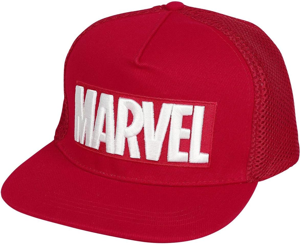 Marvel Logo Snapback Cap Adjustable Adult Size