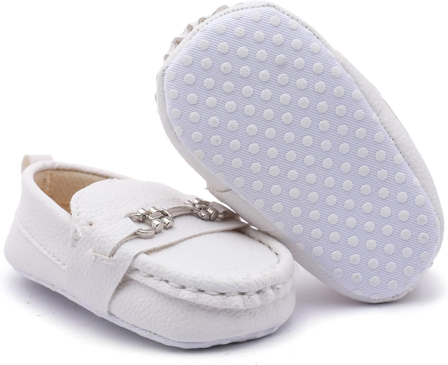 Greceen Baby Oxford Shoes PU Leather Loafers 1