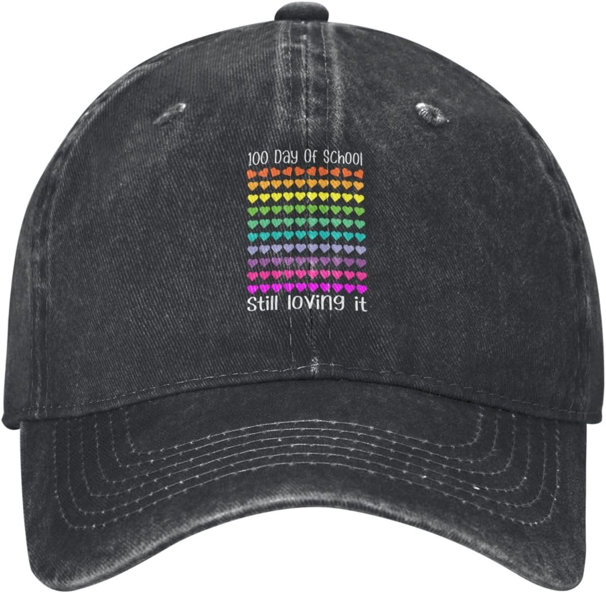 100 Day of School Still Loving It Baseball Cap for Women Men