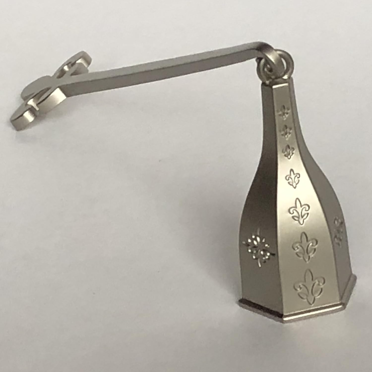 Wickman Candle Snuffer with Fleur de Lis Pewter Finish 1