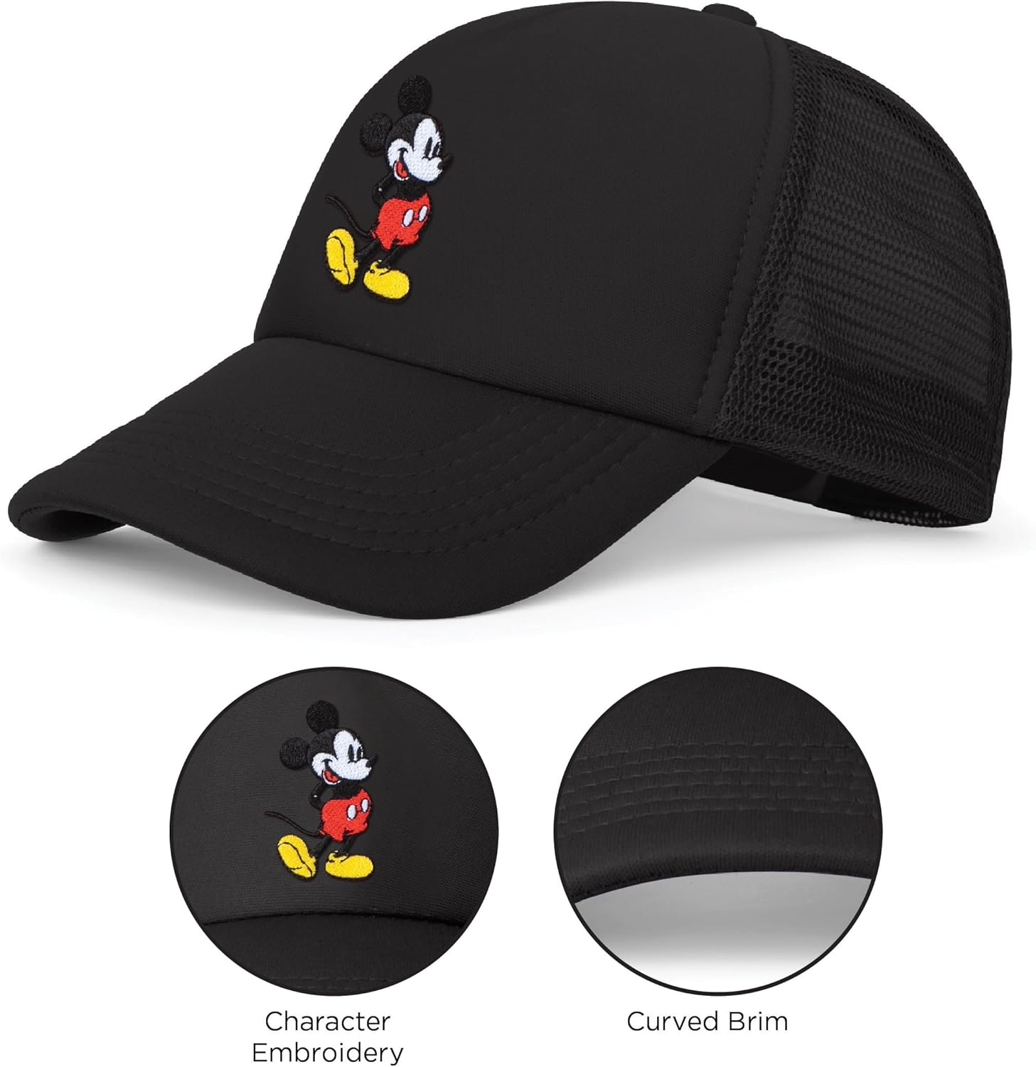 Disney Mickey Mouse Trucker Hat for Men and Women