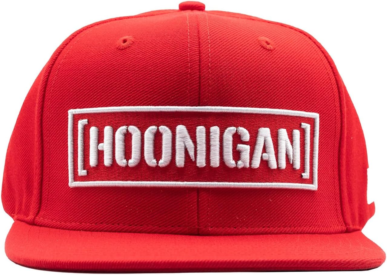 Hoonigan Censor BAR Snapback Hat for Men