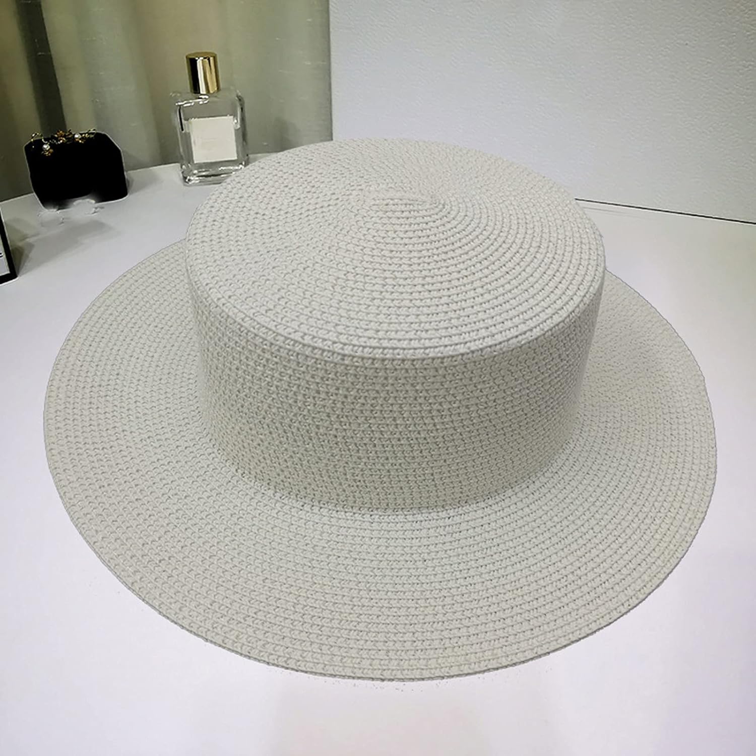 UANGKOU A-White Packable UV Protection Sun Hat for Women Men