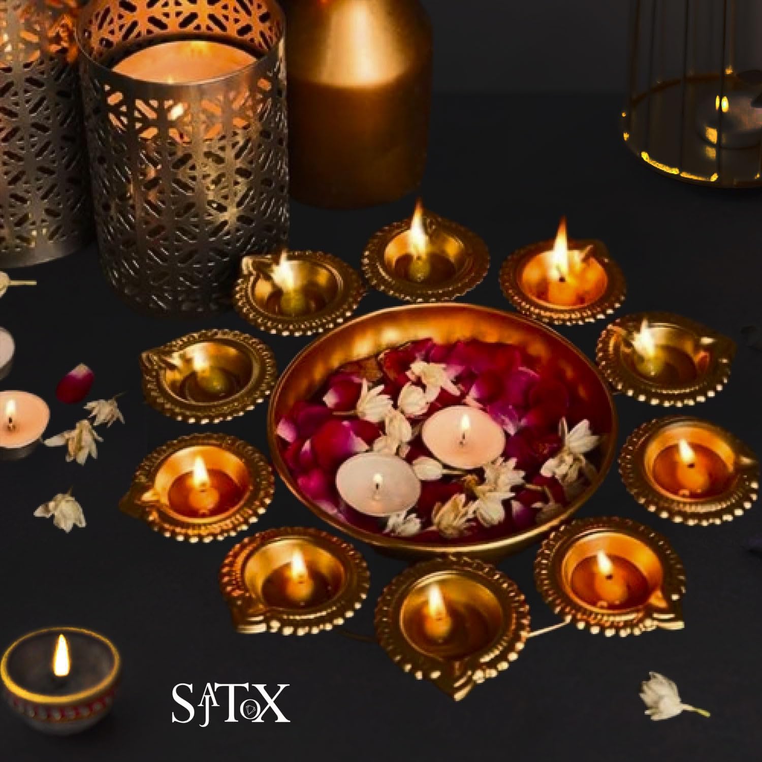 SAJTOX Decorative Urli Bowl 122 Inches 1