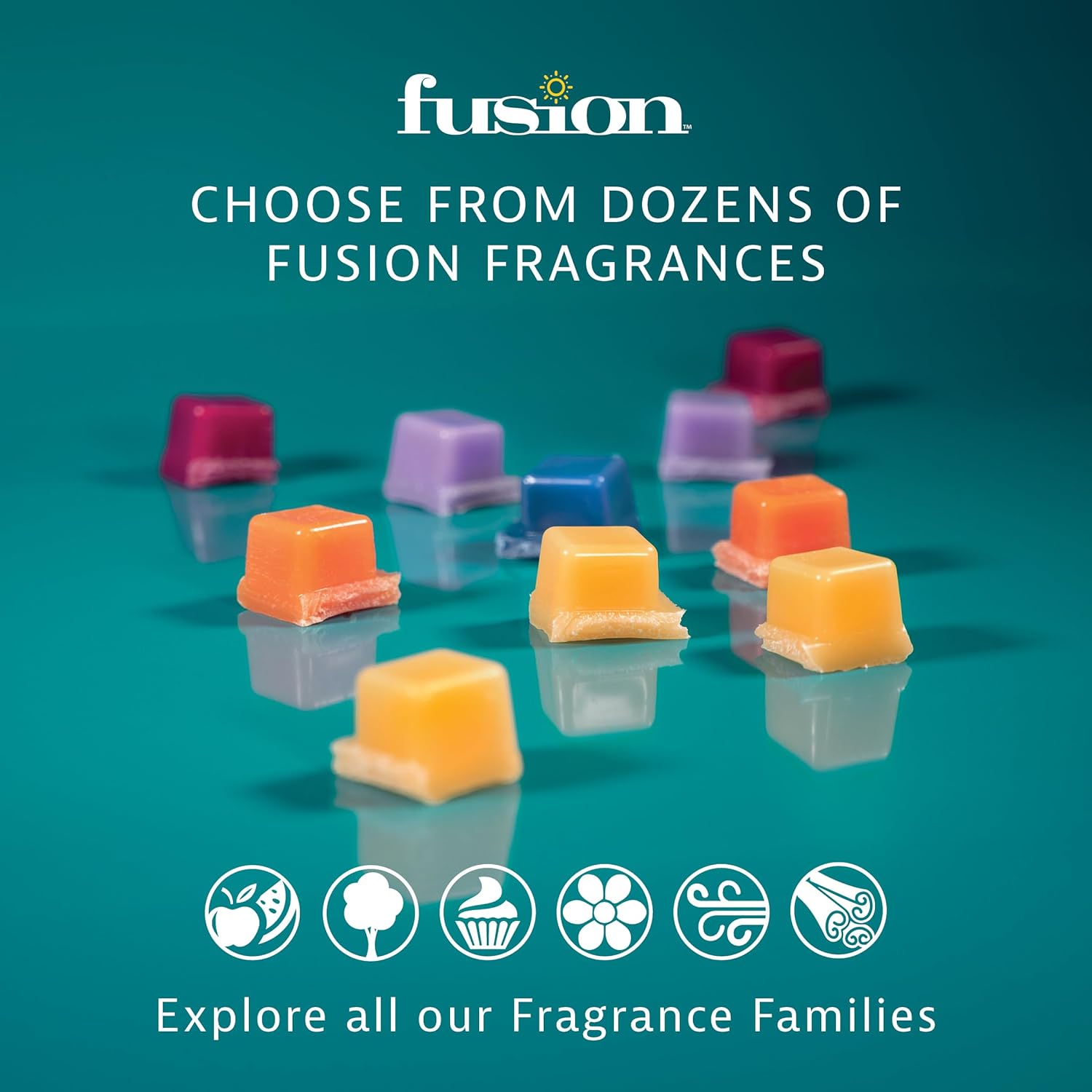 FUSION by Scentsationals Conchas Wax Cubes - 25oz 3-Pack